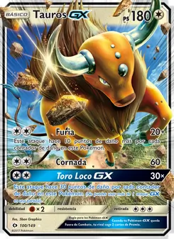 Tauros GX (Sol y Luna #100/149)