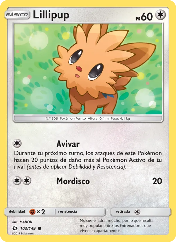 Lillipup (Sol y Luna #103/149)