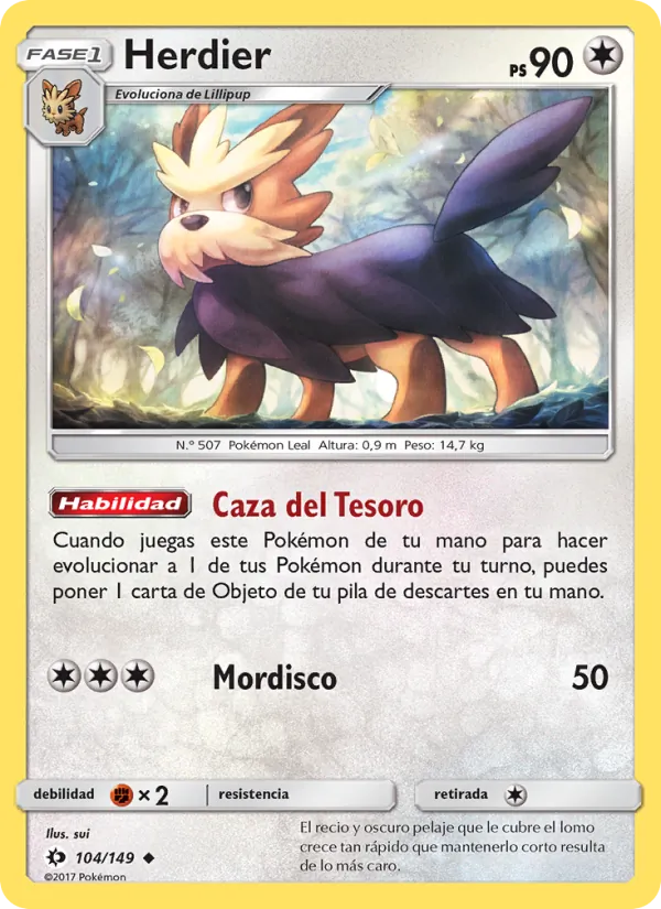 Herdier (Sun & Moon #104/149)