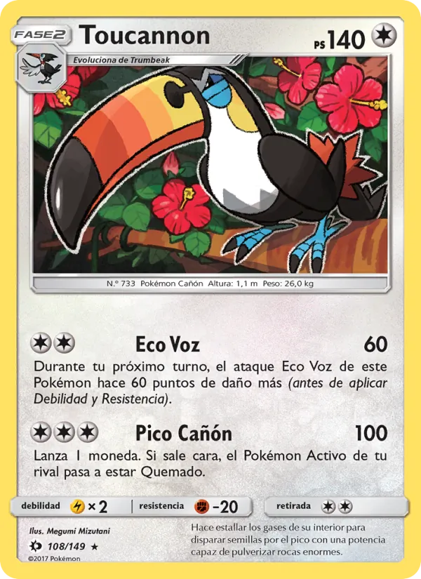 Toucannon (Sun & Moon #108/149)