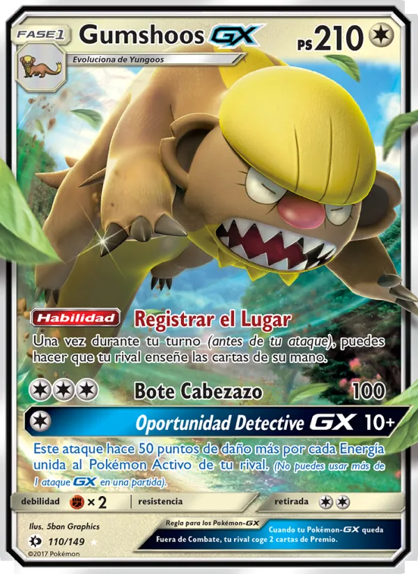 Gumshoos GX (Sol y Luna #110/149)