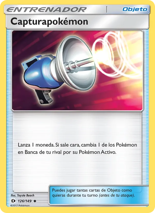 Capturapokémon (Sol y Luna #126/149)