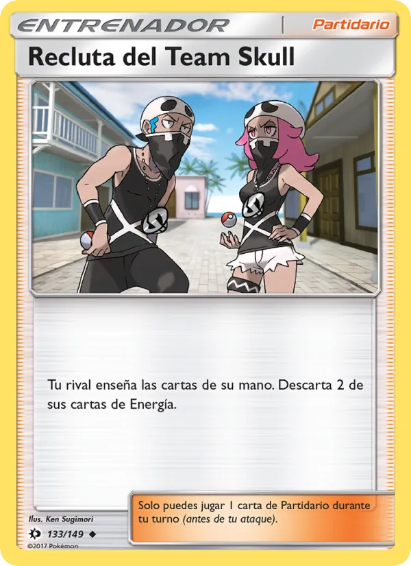 Recluta del Team Skull (Sun & Moon #133/149)