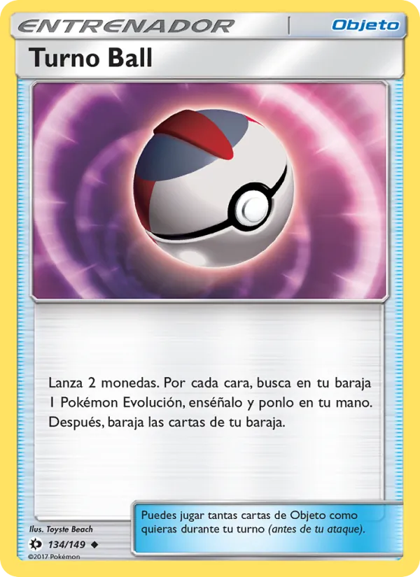 Turno Ball (Sol y Luna #134/149)
