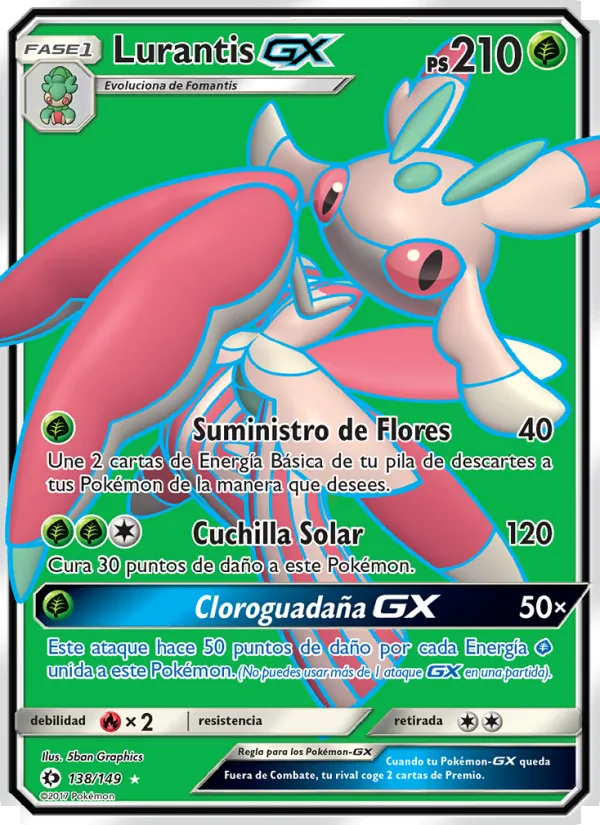 Lurantis GX (Sun & Moon #138/149)