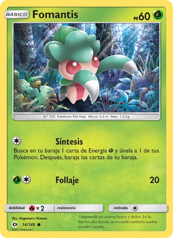 Fomantis (Sun & Moon #14/149)