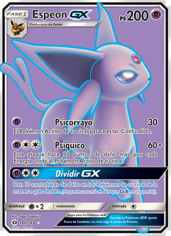 Espeon GX (Sun & Moon #140/149)