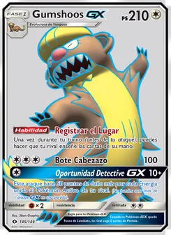 Gumshoos GX (Sol y Luna #145/149)