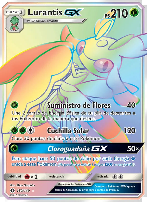 Lurantis GX (Sol y Luna #150/149)