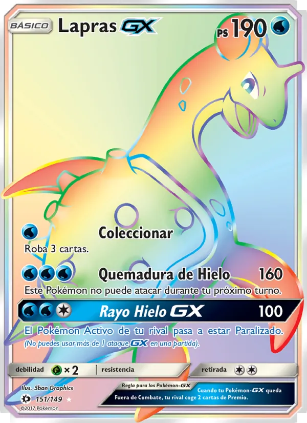 Lapras GX (Sun & Moon #151/149)