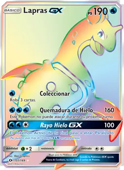 Lapras GX (Sol y Luna #151/149)