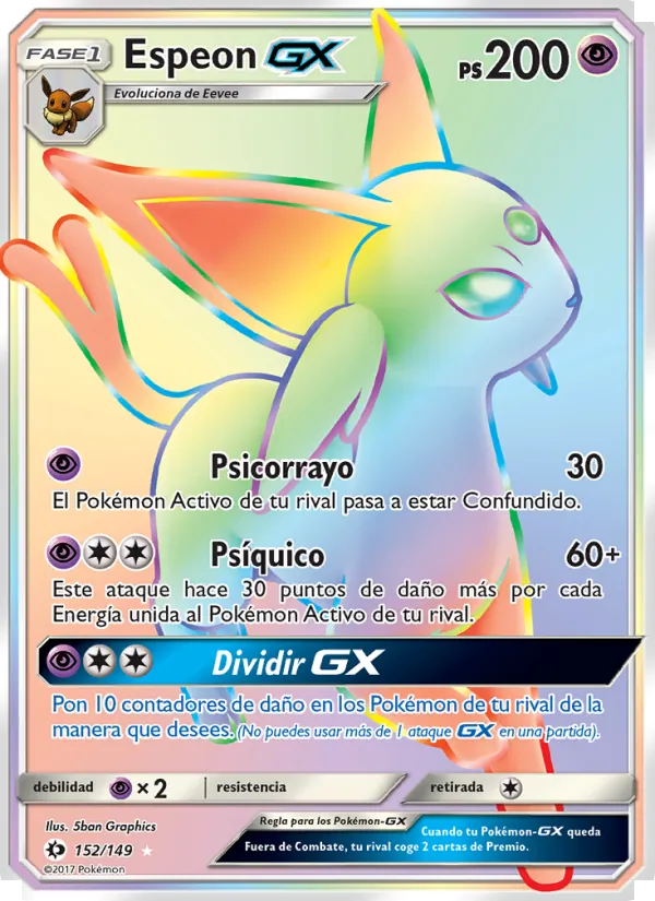 Espeon GX (Sun & Moon #152/149)