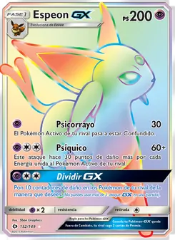 Espeon GX (Sol y Luna #152/149)