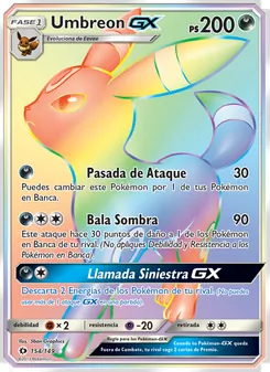 Umbreon GX (Sol y Luna #154/149)