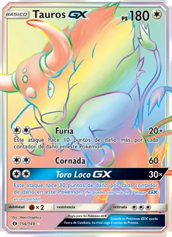 Tauros GX (Sol y Luna #156/149)