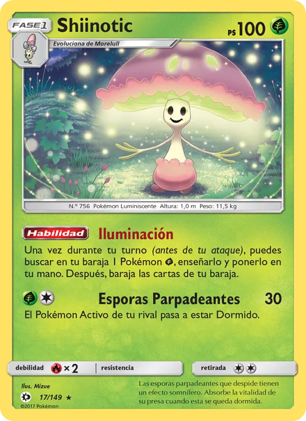 Shiinotic (Sun & Moon #17/149)