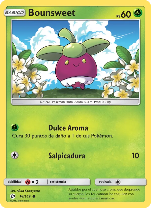 Bounsweet (Sol y Luna #18/149)