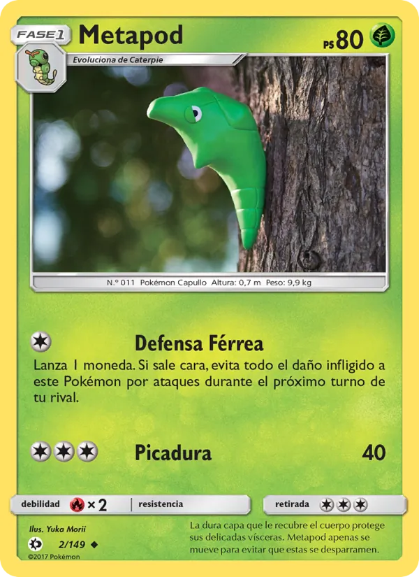Metapod (Sol y Luna #2/149)