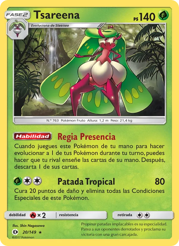 Tsareena (Sol y Luna #20/149)