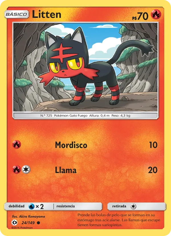Litten (Sol y Luna #24/149)