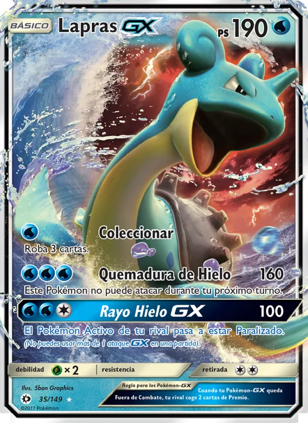 Lapras GX (Sol y Luna #35/149)