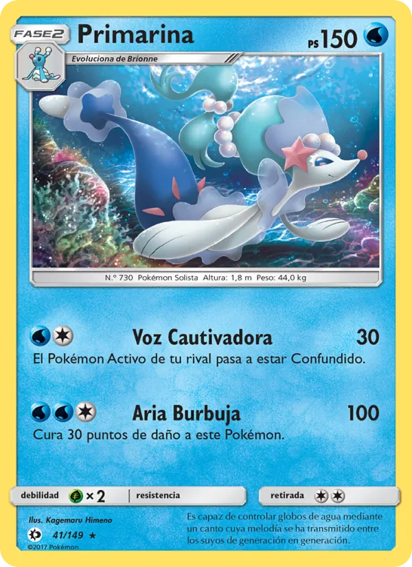 Primarina (Sun & Moon #41/149)