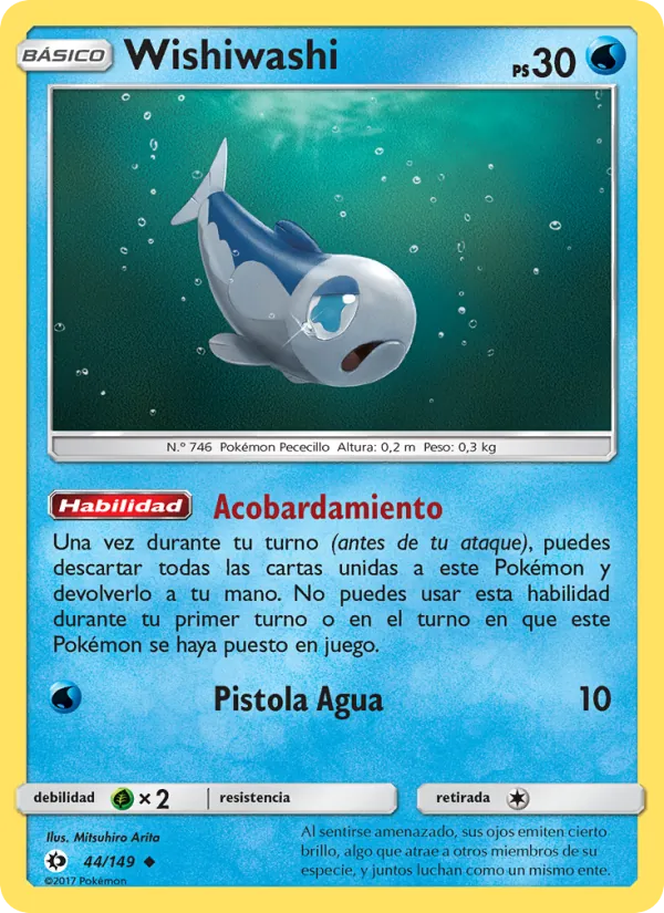 Wishiwashi (Sun & Moon #44/149)