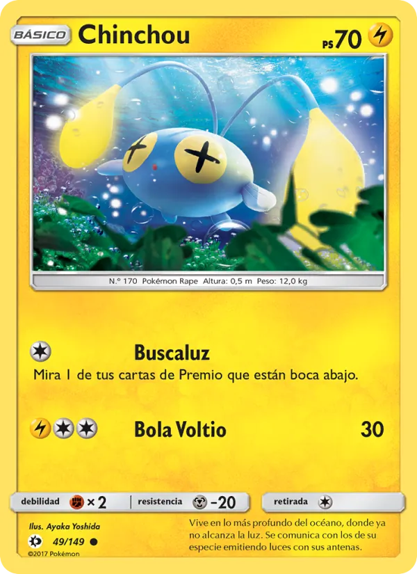 Chinchou (Sol y Luna #49/149)