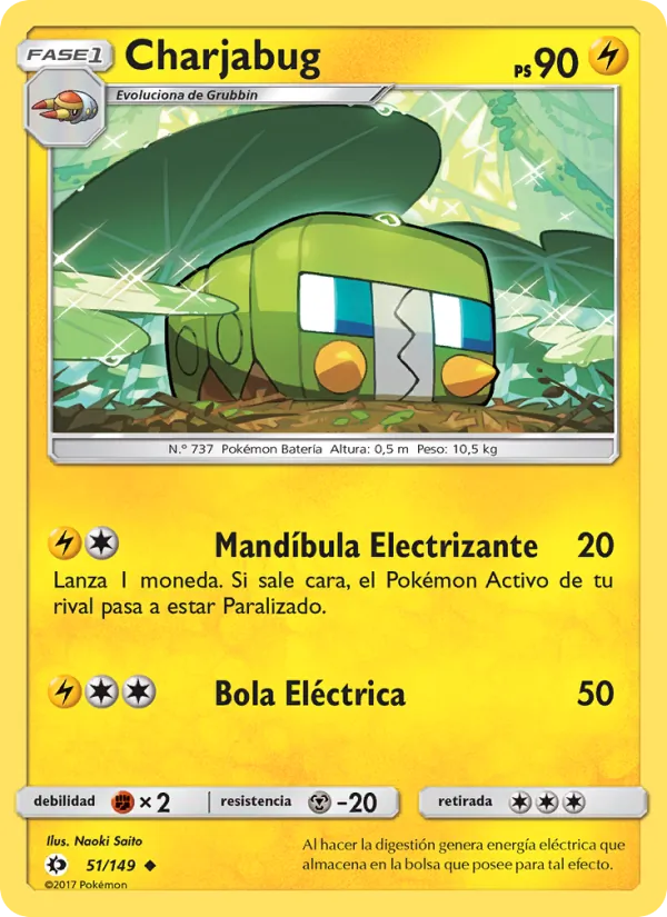 Charjabug (Sol y Luna #51/149)