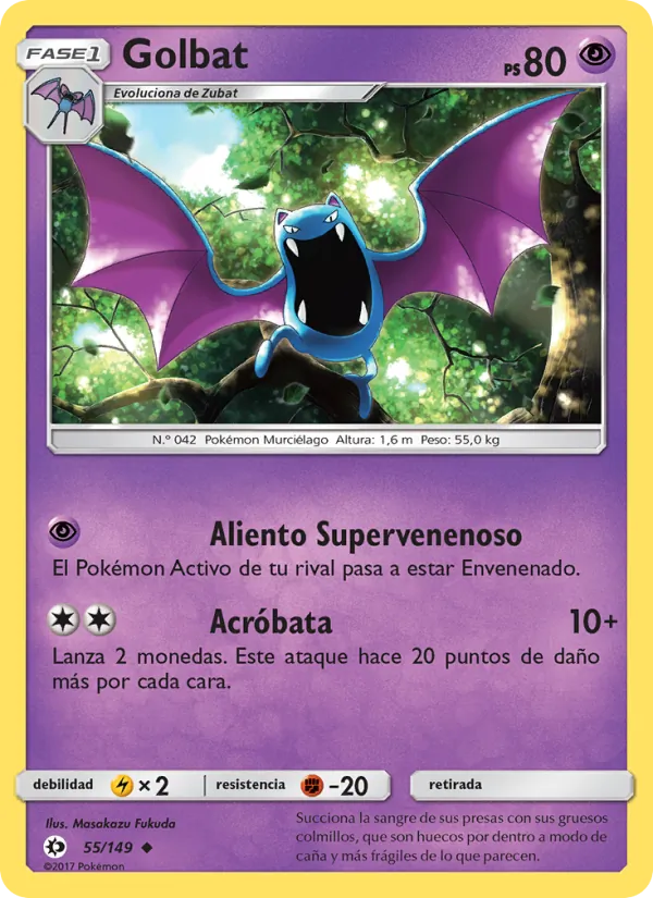 Golbat (Sun & Moon #55/149)