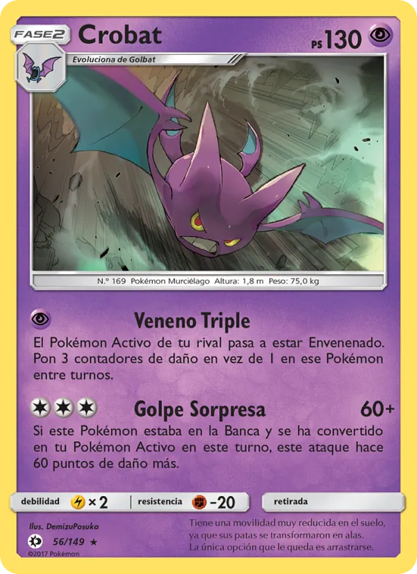 Crobat (Sun & Moon #56/149)