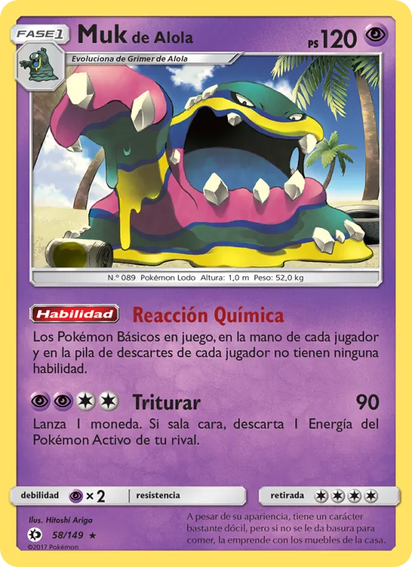 Muk de Alola (Sol y Luna #58/149)