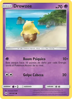 Drowzee (Sol y Luna #59/149)
