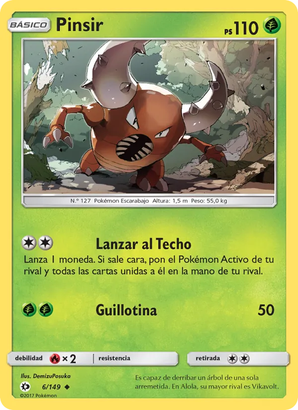 Pinsir (Sol y Luna #6/149)