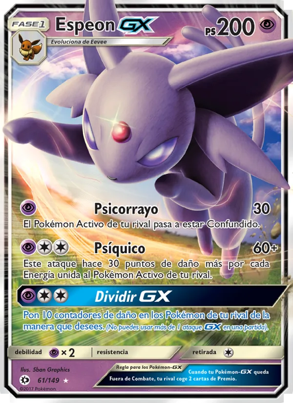 Espeon GX (Sol y Luna #61/149)