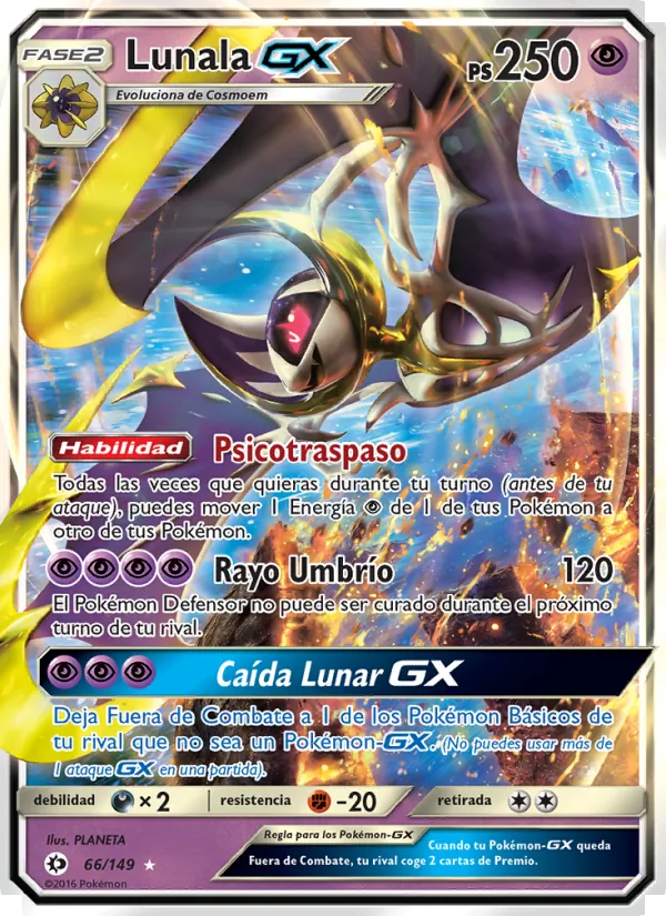 Lunala GX (Sol y Luna #66/149)