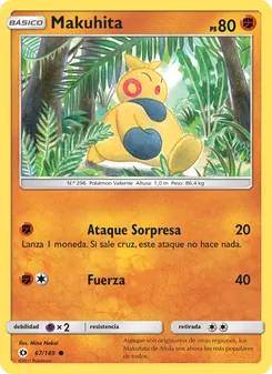 Makuhita (Sol y Luna #67/149)