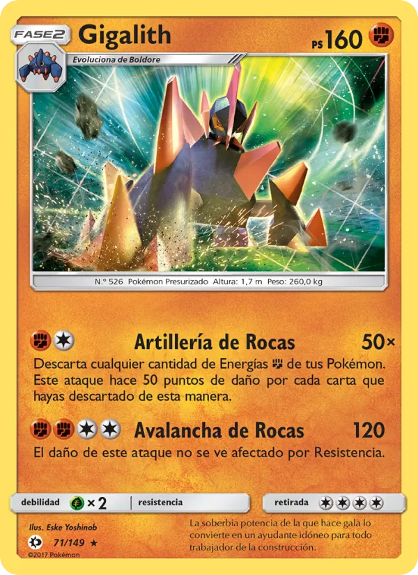 Gigalith (Sun & Moon #71/149)