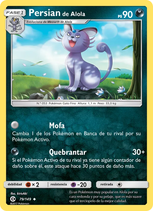 Persian de Alola (Sol y Luna #79/149)