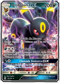 Umbreon GX (Sol y Luna #80/149)