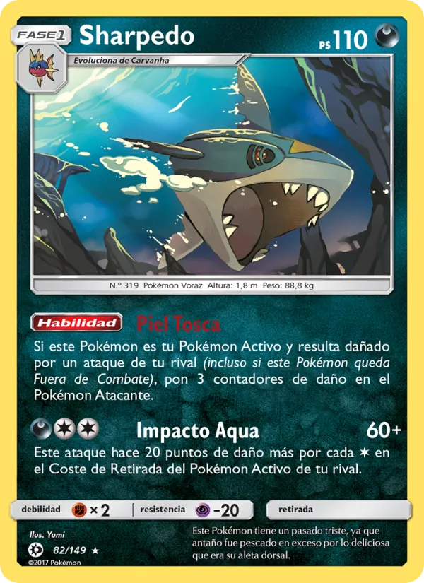 Sharpedo (Sol y Luna #82/149)