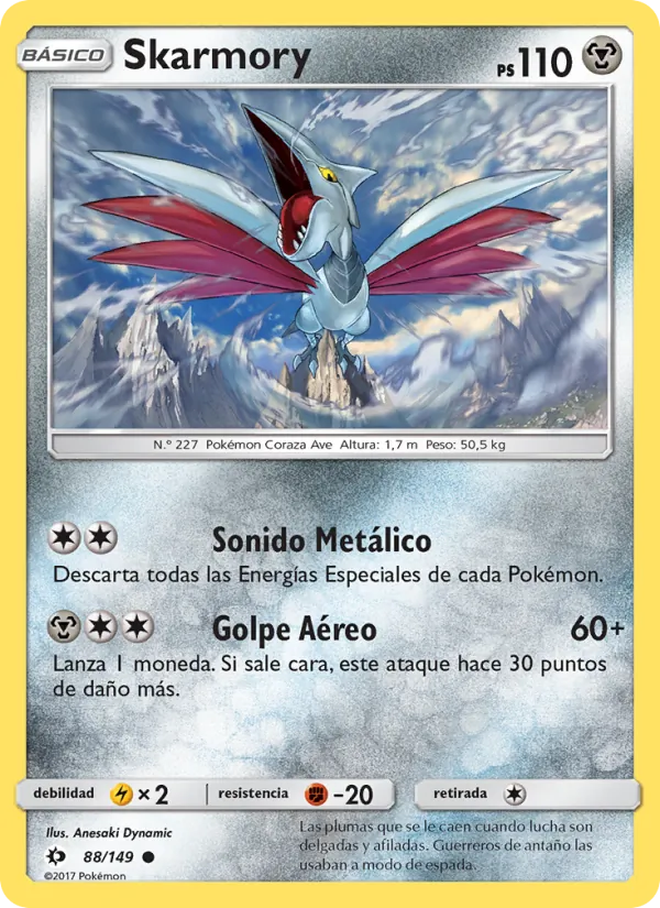 Skarmory (Sun & Moon #88/149)