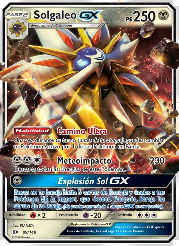 Solgaleo GX (Sol y Luna #89/149)