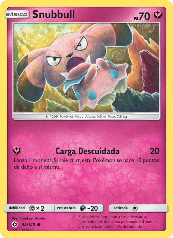 Snubbull (Sun & Moon #90/149)