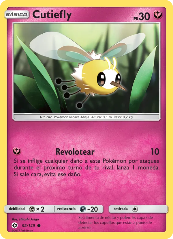 Cutiefly (Sol y Luna #92/149)