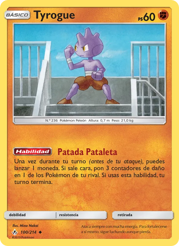 Tyrogue (Vínculos Indestructibles #100/214)