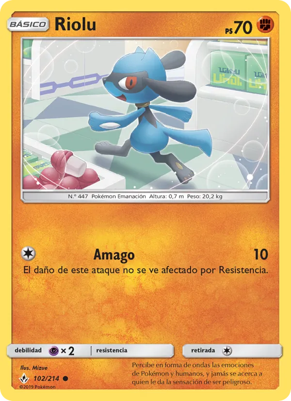 Riolu (Unbroken Bonds #102/214)