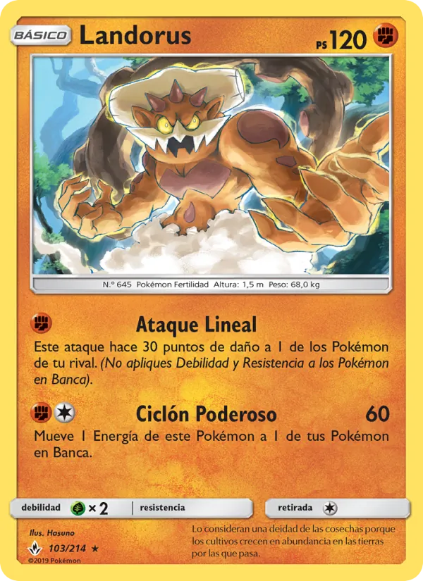 Landorus (Unbroken Bonds #103/214)