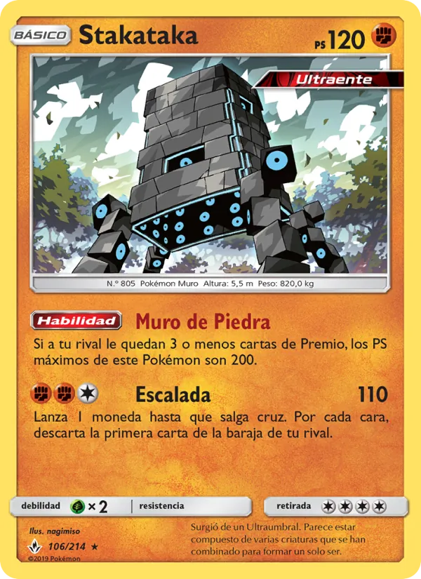 Stakataka (Unbroken Bonds #106/214)
