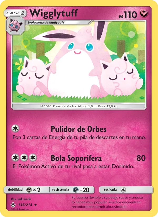 Wigglytuff (Unbroken Bonds #135/214)